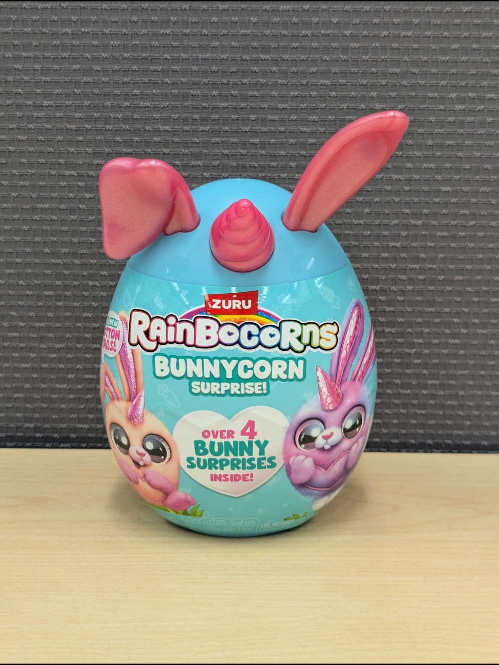 Zuru Rainbocorns with Cotton Tails -Bunnycorn Surprise with Pink Ears/Tail NEW